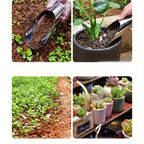 Stainless Steel Scoop for Potting Soil – Robust Planting Scoop for Garden and Balcony