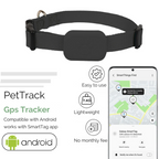 AnimalTracker Mini – Smart Dog and Cat Bluetooth Collar Tracker