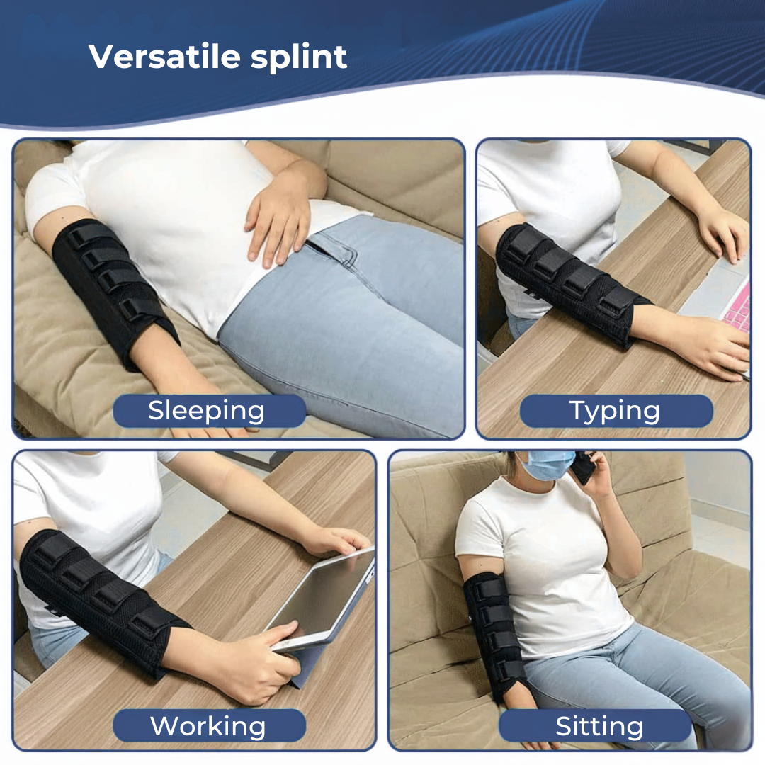 Prevents Ulnar Nerve Pain – Breathable Soft Immobiliser – Sleep Comfort – Faster Recovery Support