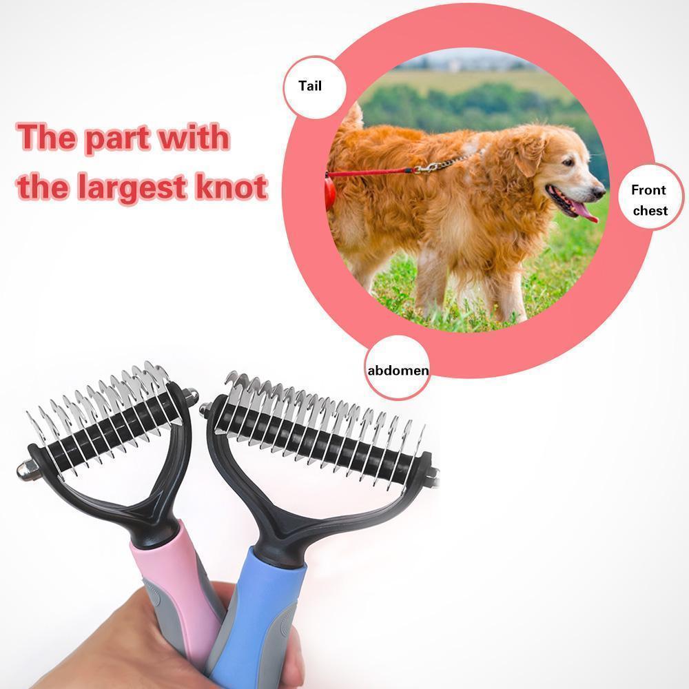 Pet Care Double Comb