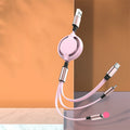 3 in 1 mobile charging cable