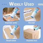 Thermal paper correction fluid with unpacking knife