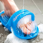 Foot cleaner for the shower