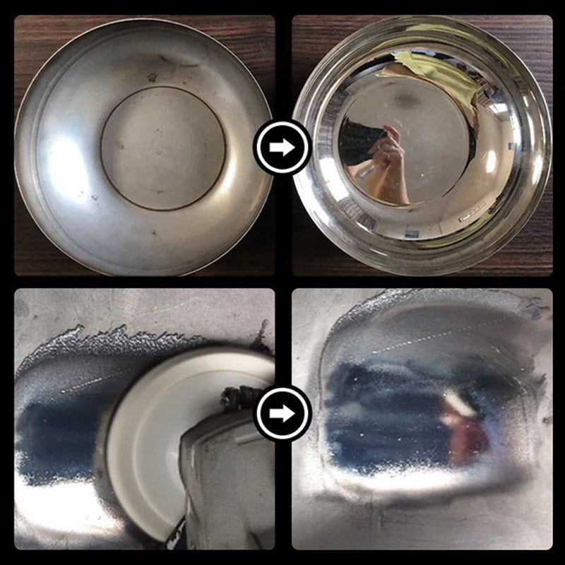 Wool polishing disc