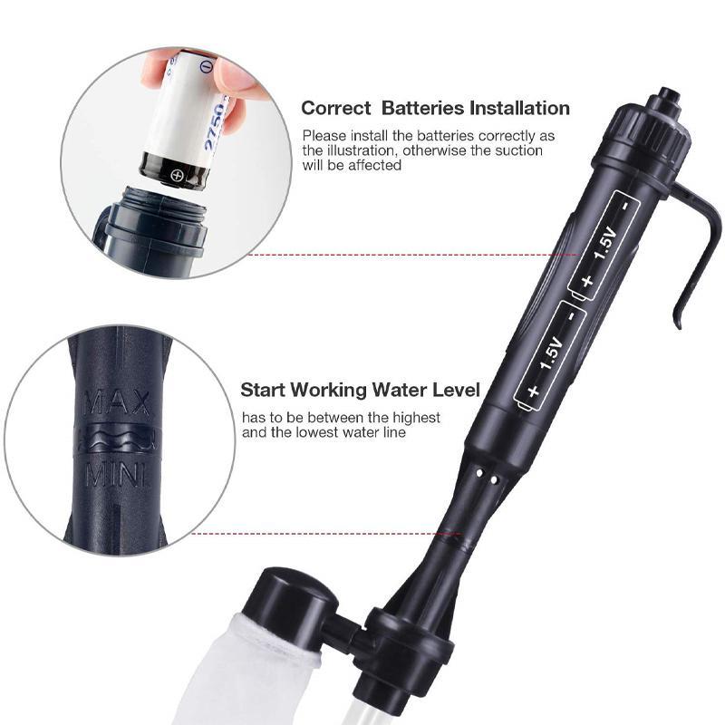 Automatic water changer for fish tank electric sand washer