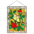 Rectangular Bird Pendant Window Decoration