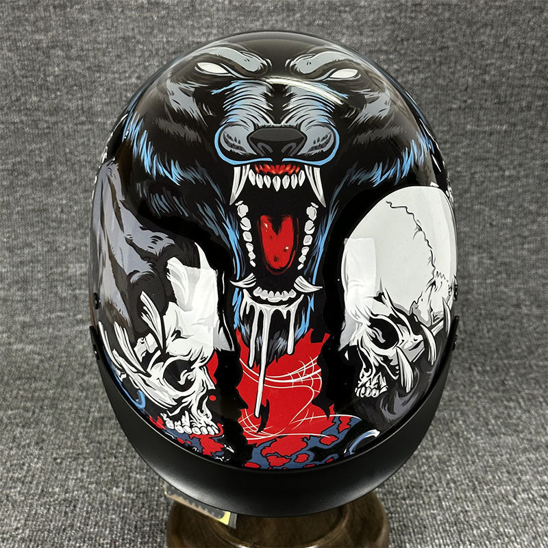 City Helmet for Chopper with Minimalist Design