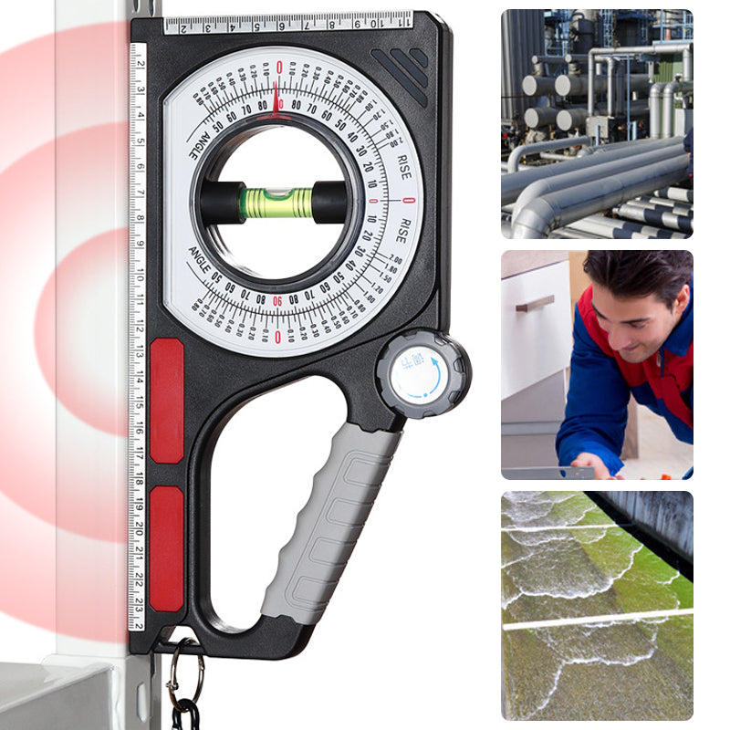 Portable mechanical slope meter