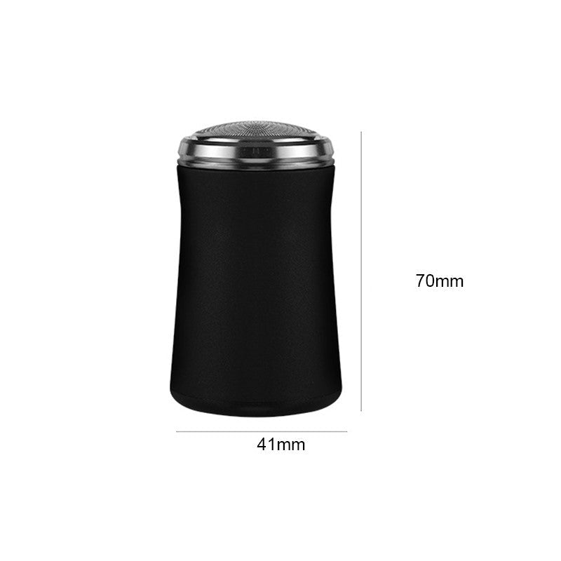 Washable electric shaver in pocket format