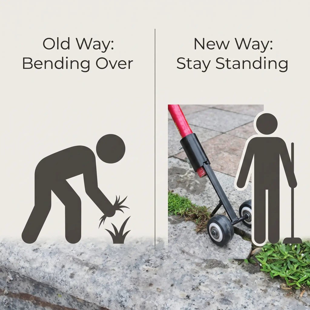 Strong Gap Weeder | Easy Weed Removal!