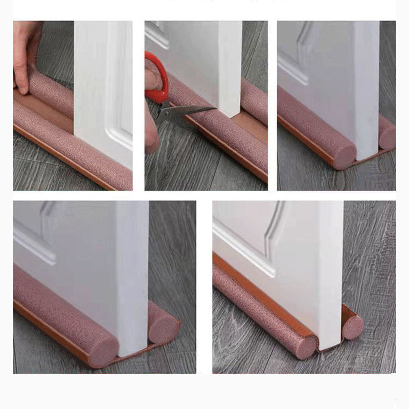 Sound and dustproof door bottom seal