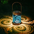 LumiCast – Solar Garden Light with Artistic Patterns