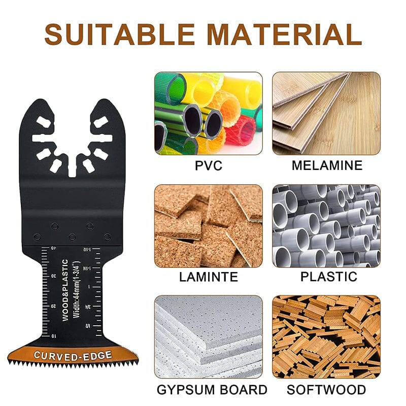 Edgeless Oscillating Tool Blades (20 Pieces)