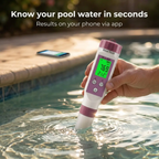 Digital Pool Tester – Measuring device for pH and chlorine for easy pH measurement in pool water
