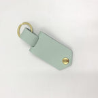 Leather keychain with family photo