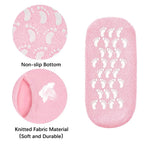 Moisturizing socks with gel lining