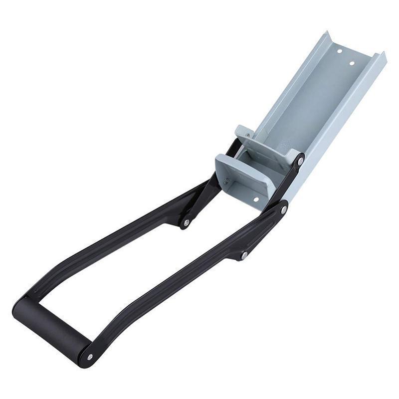 Space-saving can opener for kitchens
