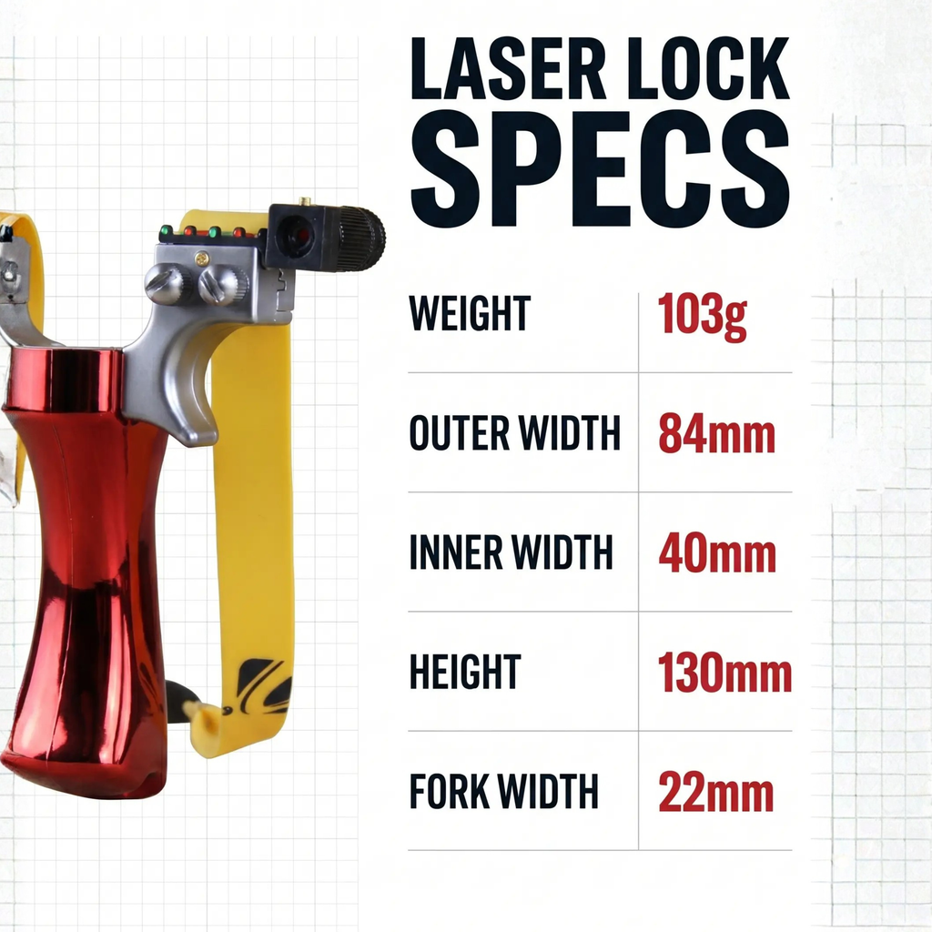 Laser Lock High-Precision Slingshot