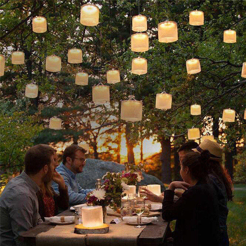 Solar-Powered Foldable Garden Lamp – Portable LED Outdoor Lighting for Garden and Yard