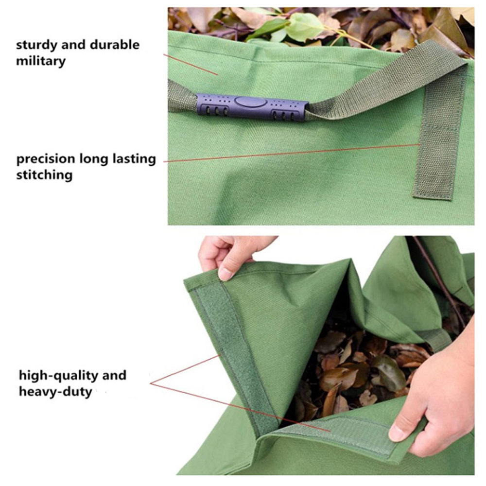 Foldable Garden Waste Bag – Sturdy Collection Bag for Leaves and Garden Waste