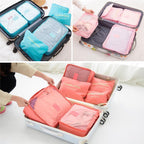 Pieces portable luggage packing cubes