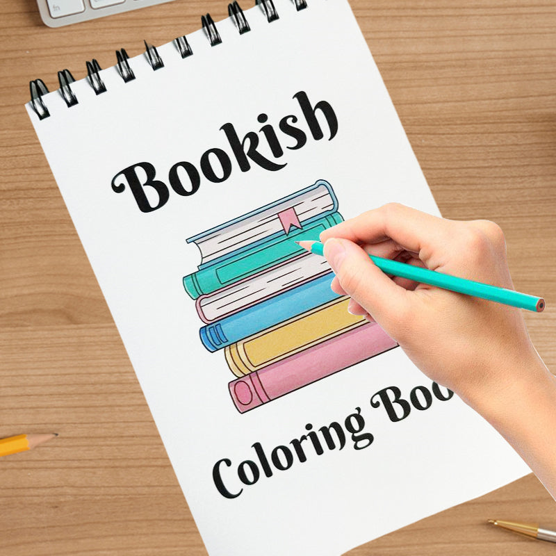 Booklover Coloring Book