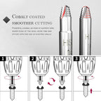 Screw extractor (4 pcs./5 pcs./6 pcs.)