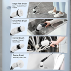 Electric Spin Scrubber – Effortless Cleaning in Half the Time