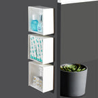 Wall-mounted Clamshell storage box