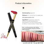 Lip liner and lip stick 2 in 1