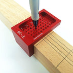 50-hole positioning T-shape ruler