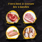 tender meat quick pin press