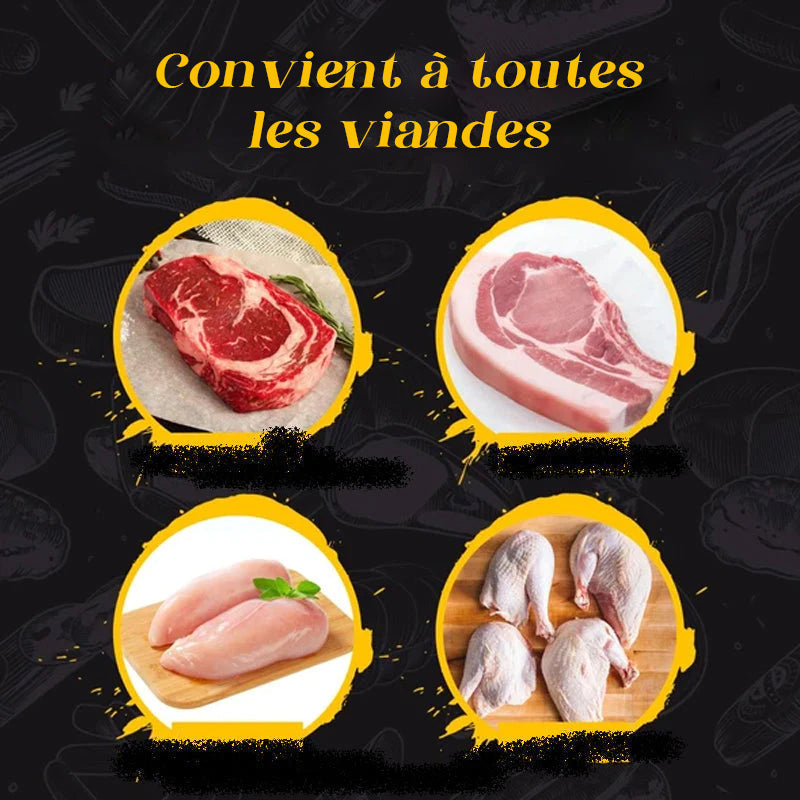 tender meat quick pin press