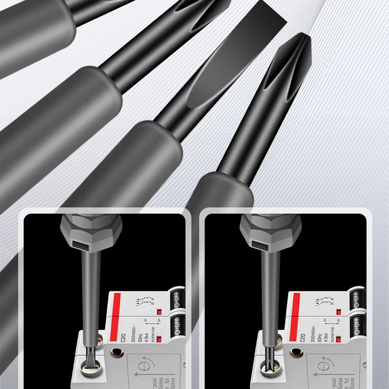 Screwdriver for induction pin