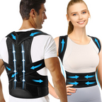 Posture Corrector Back Brace – Adjustable Lumbar Support Belt for Back Pain Relief & Spine Alignment | Unisex UK