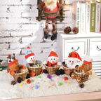 Christmas Candy Braided Basket