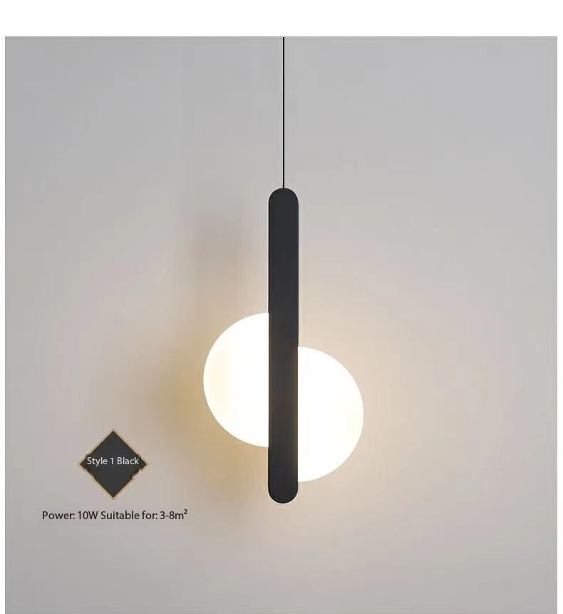 Modern Minimalist Bedside Pendant Light