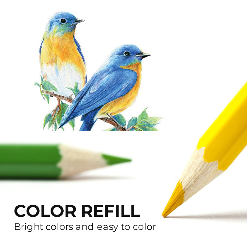 Portable Colored Pencil Set