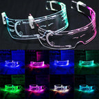 Colorful bright glasses