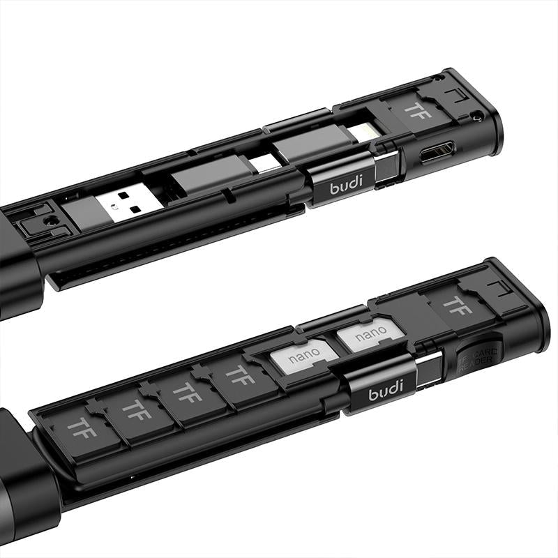 Storage box for memory cards