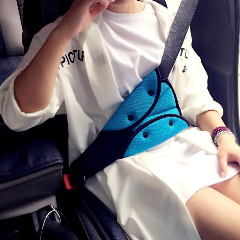 Safety belt adjustment
