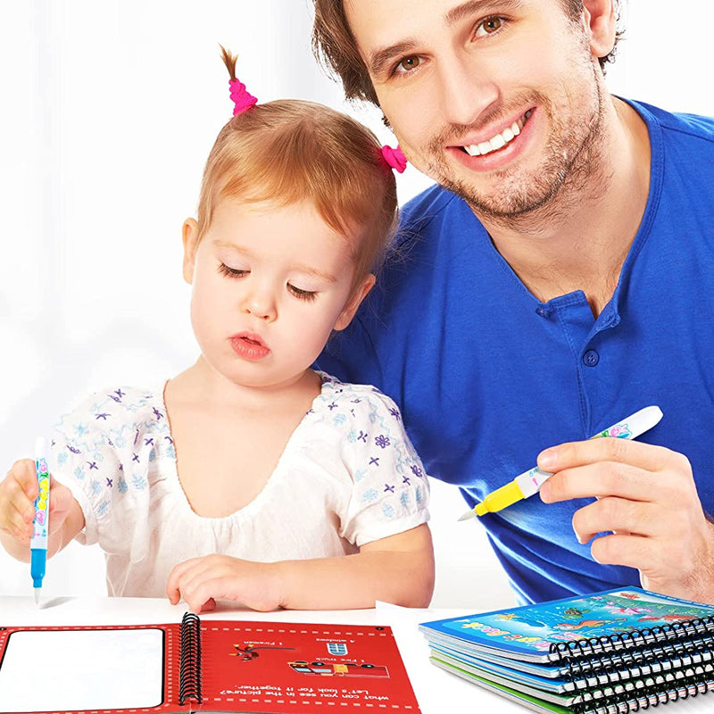 Magical Water Coloring Book