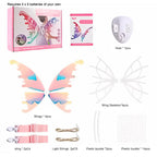 Electric fairy butterfly wings with LED lights