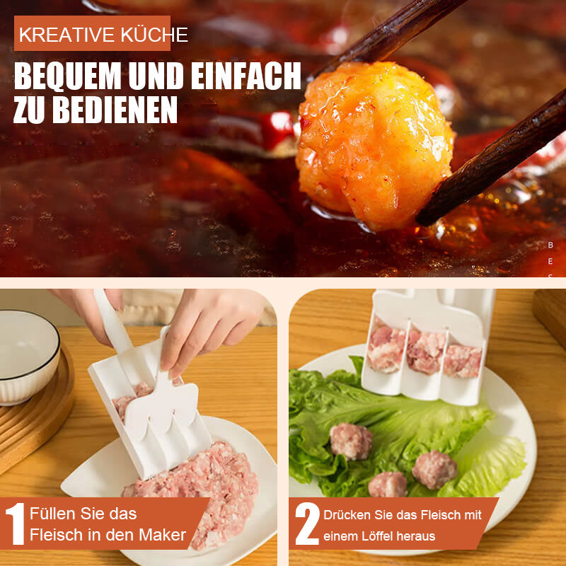 Creative Kitchen Triple Meatball Maker