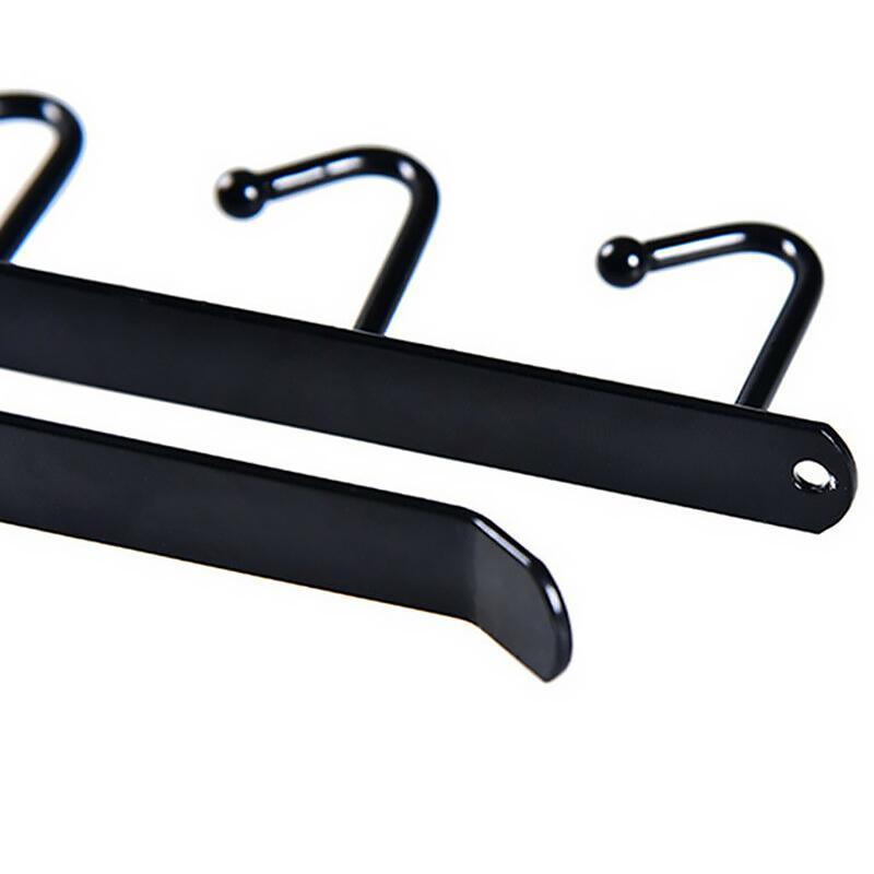 6 Hook Under-Cabinet Hanging Shelf