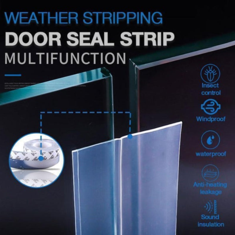 Silicone Door and Window Sealing Strip, 5 m