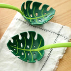 Green Leaf Colander