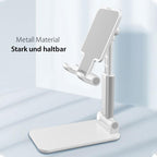 Foldable or white pole phone desk holder