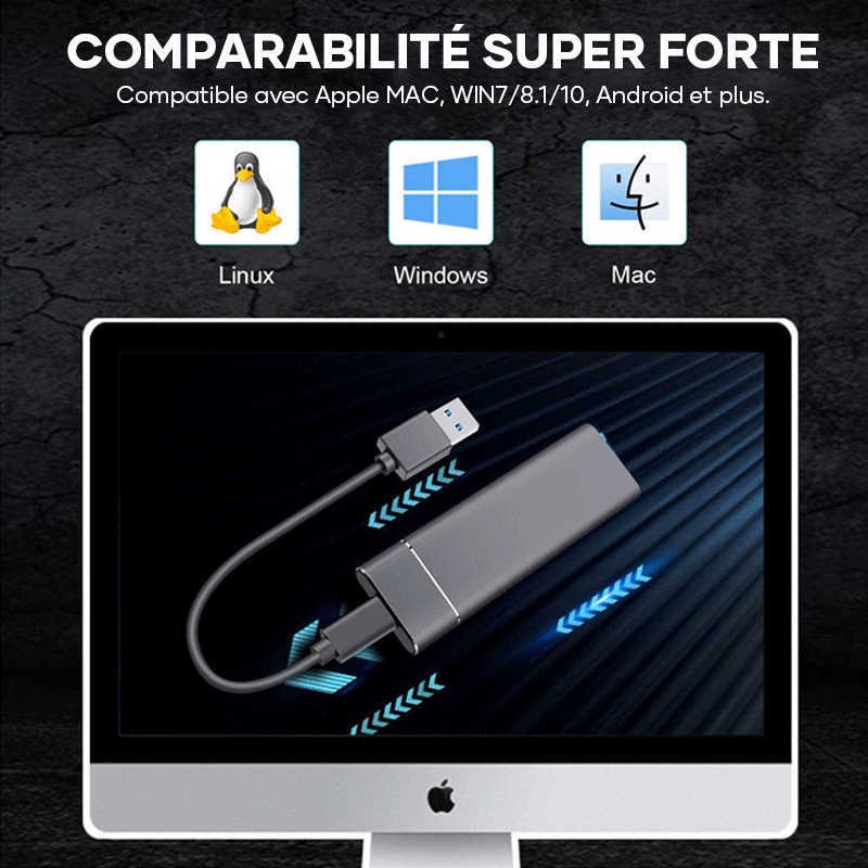External Ultra Fast SSD Hard Drive