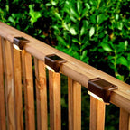 Waterproof Stair Solar Lights for Outdoors (4 pieces)
